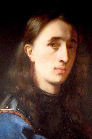 Self Portrait in a Blue Coat with Cuirass